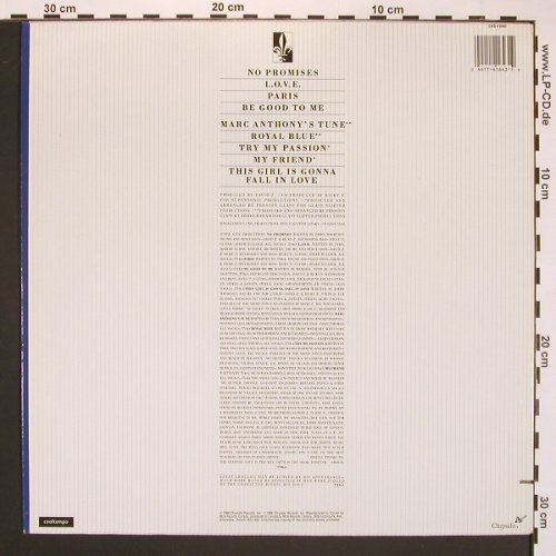 Nelson,Tyka: Royal Blue, Chrysalis(CHS-41643), CDN, co, 1988 - LP - A1767 - 3,00 Euro