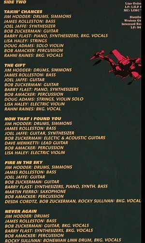 Sullivan,Rocky: Caught In The Crossfire, whiteVinyl, Line(LILP 4.00162J), D, 86 - LP - A2513 - 2,00 Euro