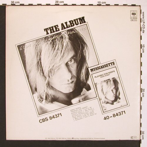 Money,Eddie: Running Back+1, CBS(12.8924), NL, 80 - 12inch - A2627 - 1,00 Euro