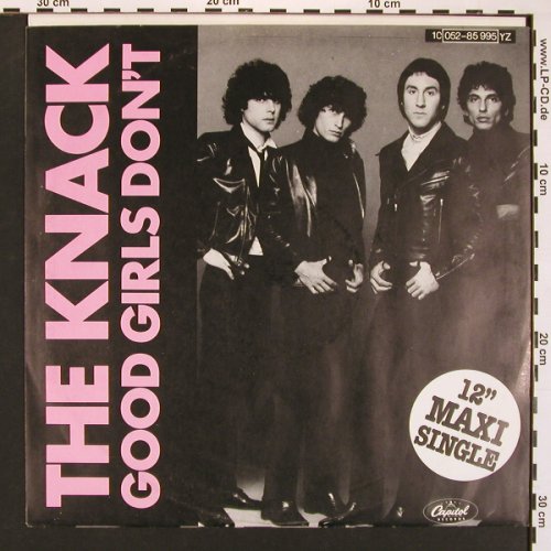Knack: Good Girls Don't / Frustrat, Capitol (052-85 995 Z), D, 79 Typ: 12" Best.-Nr.: A3380 Preis: 2,00 Euro