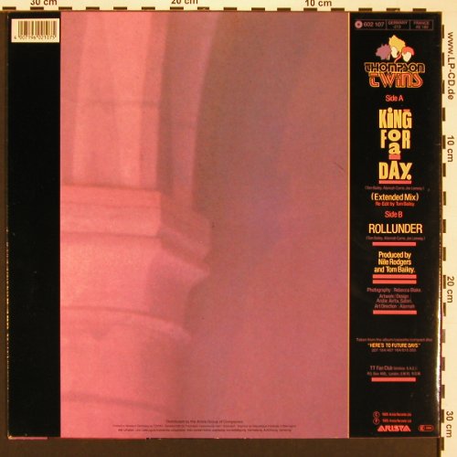 Thompson Twins: King For A Day(ext)/Rollunder, Arista(602 107), , 85 - 12inch - A3404 - 1,00 Euro