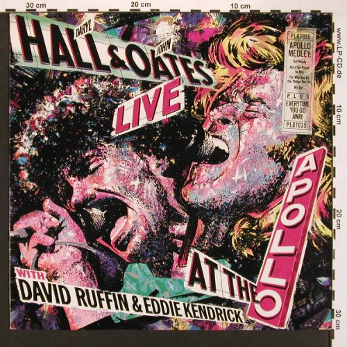 Hall,Daryl & John Oates: Live At The Apollo, RCA(PL87035), D, 86 - LP - A3884 - 4,00 Euro