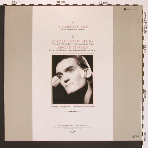Feargal Sharkey: A Good Heart+2, Virgin (602 041-213), D, 85 Typ: 12" Best.-Nr.: A712 Preis: 1,00 Euro