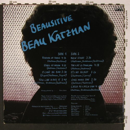 Katzman,Beau: Beausitive, WEA(WEA 58 360), D, 81 - LP - A9512 - 5,00 Euro