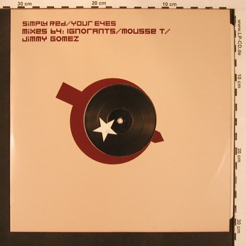 Simply Red: Your Eyes*4, Promo, Warner(Sam00235), D, LC, 99 - 12inch - A9755 - 2,00 Euro