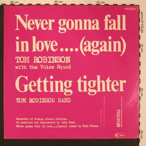 Robinson,Tom: Never Gonna Fall In Love...+1, EMI(052-62 923), D, 79 - 12inch - B1213 - 1,00 Euro