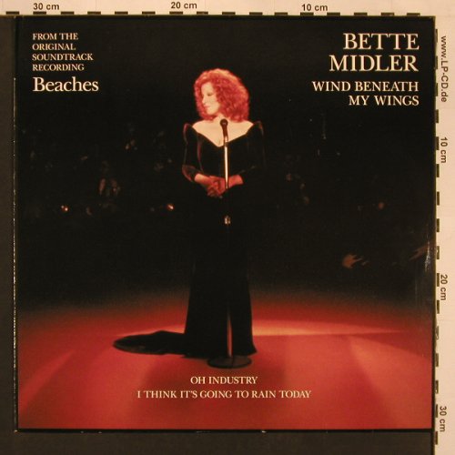 Midler,Bette: Wind Beneath My Wings+2, Atlantic (A8972T), D, 1988 Typ: 12" Best.-Nr.: B2938 Preis: 1,00 Euro