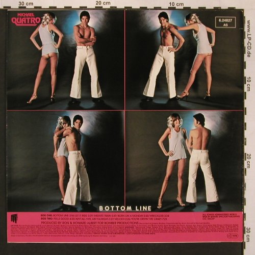 Quatro,Michael: Bottom Line, Teldec(6.24827 AS), D, 81 - LP - B2955 - 2,00 Euro