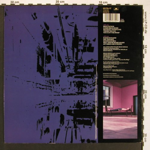 Spence,Brian: Reputation, Polydor(835 779-1), D, 1988 - LP - B5703 - 4,00 Euro