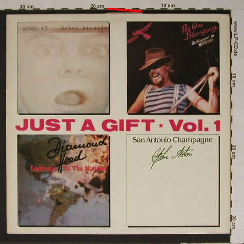 V.A.Just A Gift Vol.1: Ward 13, PeeWeeBlues, Diamond H., Woolfe,4Tr. Promo(WR 9000a), D,m-/vg-,  - 12inch - B6233 - 2,00 Euro