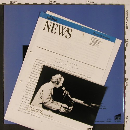 Millns,Paul: Reaching Out, Facts, PLÄNE(88576), D, 1987 - LP - C1689 - 2,00 Euro