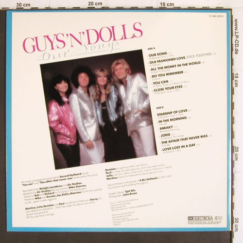 Guys'n'Dolls: Our Songs, EMI(1C 064-26514), NL, 1980 - LP - C1929 - 3,00 Euro