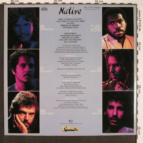 Native: New World, Jamaica / Bellaphon(260 21 001), D, 1984 - LP - C7783 - 2,00 Euro