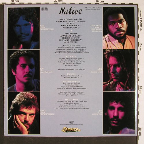 Native: New World, Jamaica / Bellaphon(260 21 001), D, 1984 - LP - C7783 - 5,00 Euro