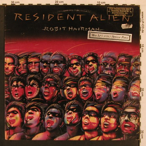Hairman,Robit: Resident Alien, 6 Tr., vg+/vg+, MCA(36013), US, 1984 - LP - C785 - 1,00 Euro
