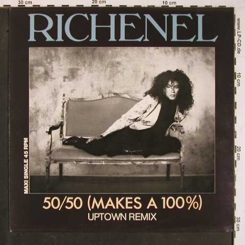 Richenel: 50/50 (Makes A 100%) *2+1, Epic(650899 6), NL, 1987 - 12inch - C7949 - 1,00 Euro