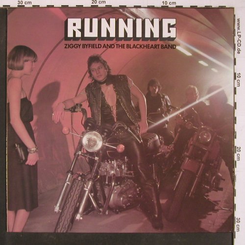 Byfield,Ziggy and the Blackheart: Running, wol, Creole(6.24370 AO), D, 1980 - LP - C8751 - 2,00 Euro
