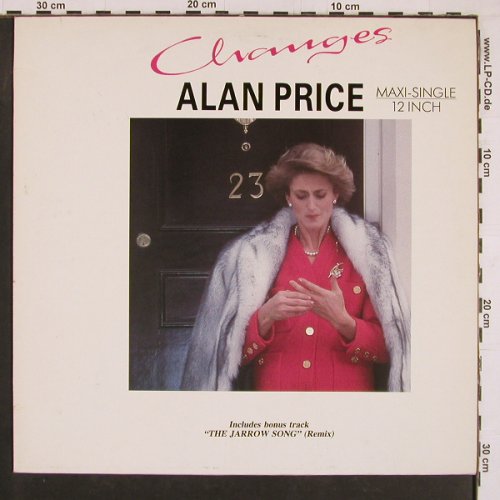 Price,Alan: Changes/Jarrow Song(re) +1, Ariola(609 911), D, 1988 - 12inch - C9502 - 3,00 Euro