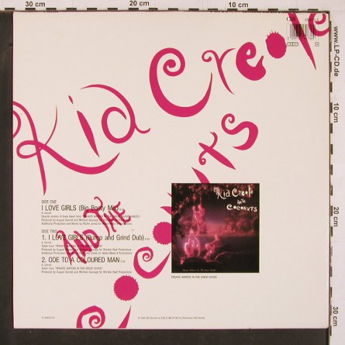 Kid Creole & Coconuts: I Love Girls *2+1, CBS(), NL, 1990 - 12inch - C9812 - 1,00 Euro