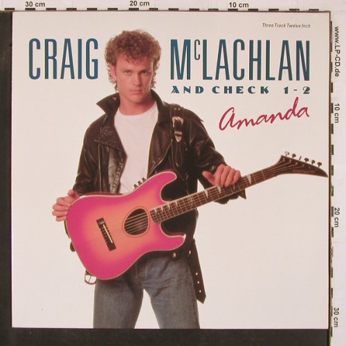 Mc Lachlan,Craig and Check 1-2: Amanda +2, Epic(656170 6), NL, 1990 - 12inch - C9831 - 2,50 Euro