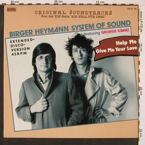 Heymann,Birger System of Sound: Help Me +1 f. George Kranz, Bellaph.(120 07 181), D, 1985 - 12inch - C9849 - 2,50 Euro