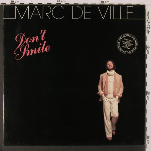 De Ville,Marc: Don't Smile, Metronome(0060.176), D, 1979 - LP - E1393 - 2,00 Euro