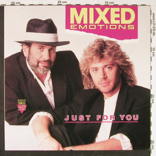 Mixed Emotions: Just For You/Chiquita Renita, EMI(1 47379 6), EEC, 1988 - 12inch - E1509 - 1,00 Euro