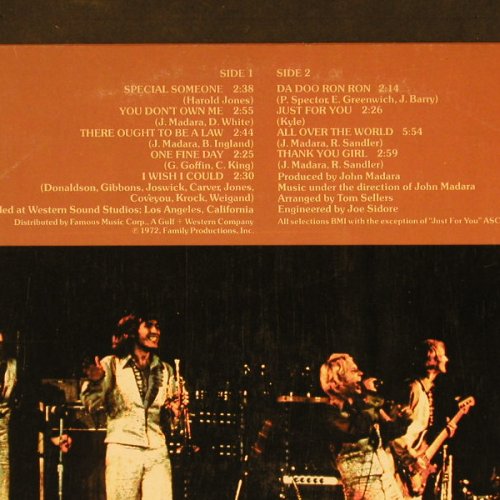 Donaldson,Bo & Heywoods: Special Someone, Promo, Family Prod.(FPS-2111), US, 1972 - LP - E1930 - 2,00 Euro