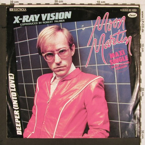 Moon Martin: X-Ry Vision, Capitol(K052-86 489), D, 1982 - 12inch - E1940 - 2,50 Euro