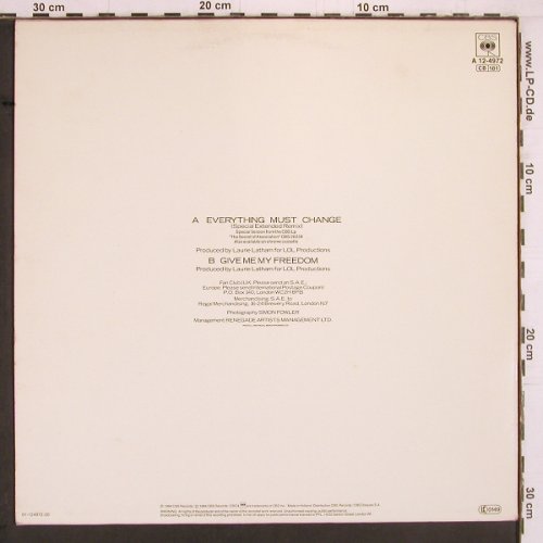 Young,Paul: Everything Must Change+1,sp.ext.mix, CBS(A 12-4972), NL, 1984 - 12inch - E2208 - 2,00 Euro