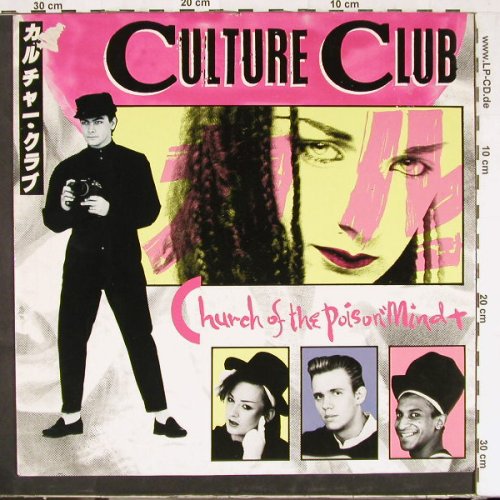 Culture Club: Church Of The Poison Mind+2, Virgin (VS 571-12), UK,m-/vg+, 1983 Typ: 12" Best.-Nr.: E2585 Preis: 1,00 Euro