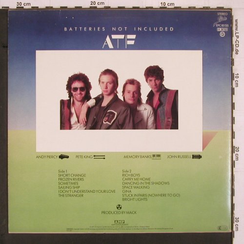 After The Fire: Batteries Not Included, Epic(85 135), NL, 1982 - LP - E2919 - 4,00 Euro