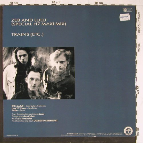 Montana Blue: Zeb And Lulu / Trains Etc., spH7 mx, Pinpoint(57291141 AD), D,  - 12inch - E3031 - 1,00 Euro