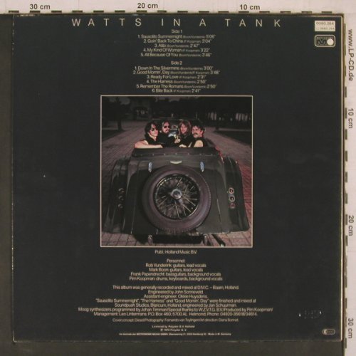 Dutch Diesel: Watts In A Tank, Metronome(0060.264), D, 1979 - LP - E3439 - 2,00 Euro