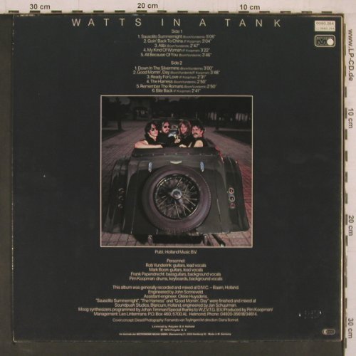 Dutch Diesel: Watts In A Tank, Metronome(0060.264), D, 1979 - LP - E3439 - 5,00 Euro