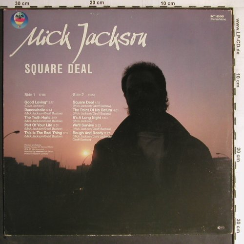 Jackson,Mick: Square Deal, Blow Up(INT 145.501), D, 1982 - LP - E3909 - 5,00 Euro