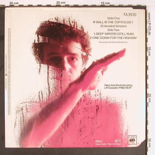 Piercy,Andy: 8-Ball In The Top Pocket+2, CBS (TA 3930), NL, co, 1983 Typ: 12" Best.-Nr.: E4478 Preis: 1,00 Euro