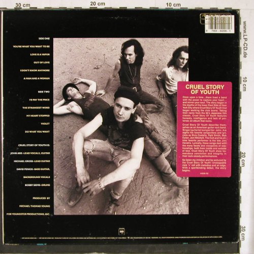 Cruel Story Of Youth: Same, Columbia Promo(FC 44206), US, 1989 - LP - E4493 - 2,00 Euro