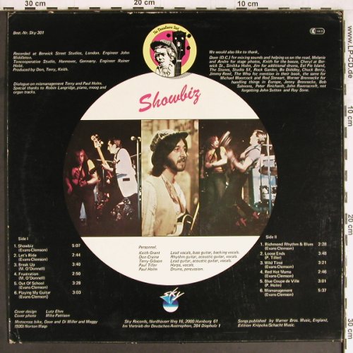 Downliners Sect: Showbiz, SKY(301), D, 1979 - LP - E4933 - 2,00 Euro