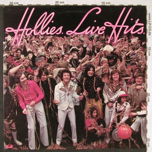 Hollies: Live Hits, Polydor(2383 428), UK, 1976 - LP - E5055 - 6,00 Euro