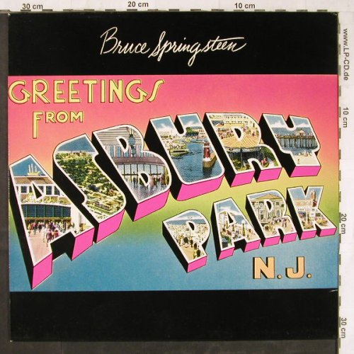 Springsteen,Bruce: Greetings From Asbury Park,Ri, CBS(32210), NL, 1973 - LP - E5664 - 5,00 Euro