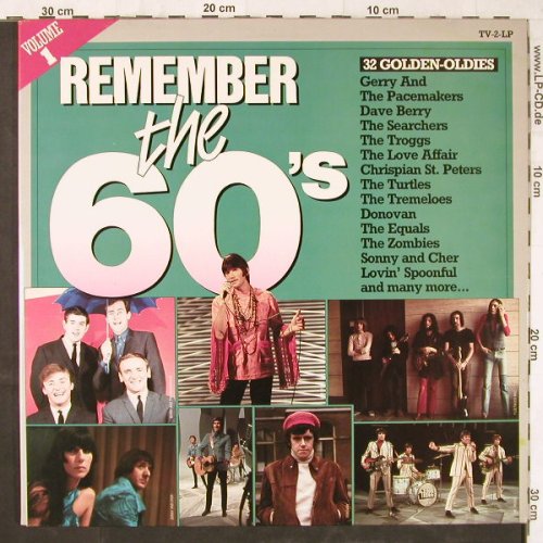 V.A.Remember The 60's: Vol.1,Dave Berry...Lovin'Spoonful, Arcade(ADEH  89), NL, Foc, 1982 - 2LP - E5697 - 5,00 Euro