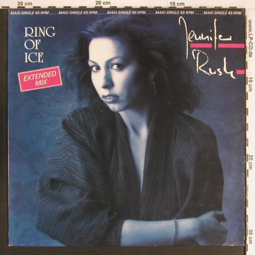 Rush,Jennifer: Ring Of Ice+2, ext.mix, CBS (A12.4745), NL, 1984 Typ: 12" Best.-Nr.: E6062 Preis: 1,00 Euro