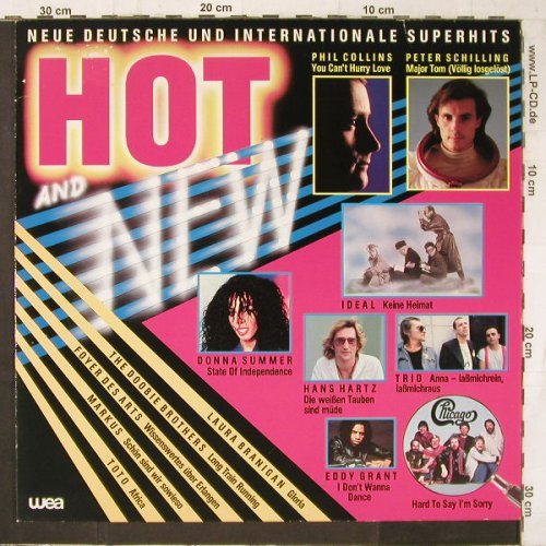 V.A.Hot and New: Phil Collins...Hans Hartz, WEA(24.0100-1), D, 1983 - LP - E6670 - 3,00 Euro