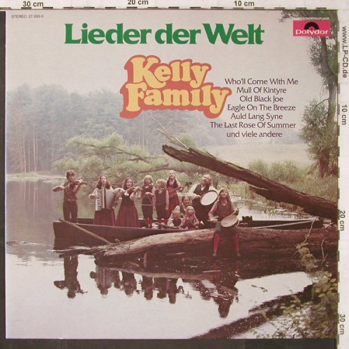 Kelly Family: Lieder Der Welt, DSC, Polydor(27 293-0), D, 1979 - LP - E6708 - 4,00 Euro