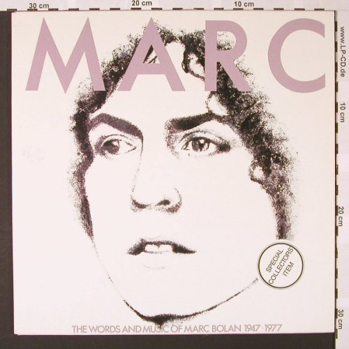 Bolan,Marc: Marc-Words And Music 1947-77, Cube(853 019/20), B,  - 2LP - E7040 - 9,00 Euro