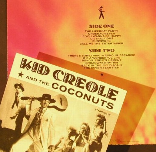 Kid Creole & Coconuts: Doppelgänger, ZE Rec.(205 719-320), D, 1983 - LP - E7263 - 4,00 Euro