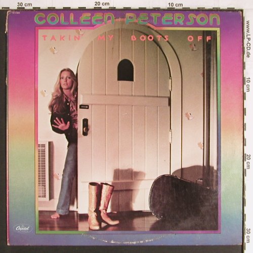 Peterson,Colleen: Takin' my Boots off, m-/Vg+, Capitol (ST-11835), US Typ: LP Best.-Nr.: E7370 Preis: 2,00 Euro