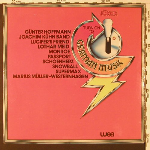V.A.Turn On To German Music: Lucifer's Friend...Snowball, FS-New, WEA/Joker Serie(), D, 1978 - LP - E7402 - 9,00 Euro