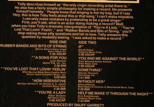 Savalas,Telly: Same, MCA (6.22086 AS), D, 1974 Typ: LP Best.-Nr.: E7480 Preis: 2,00 Euro